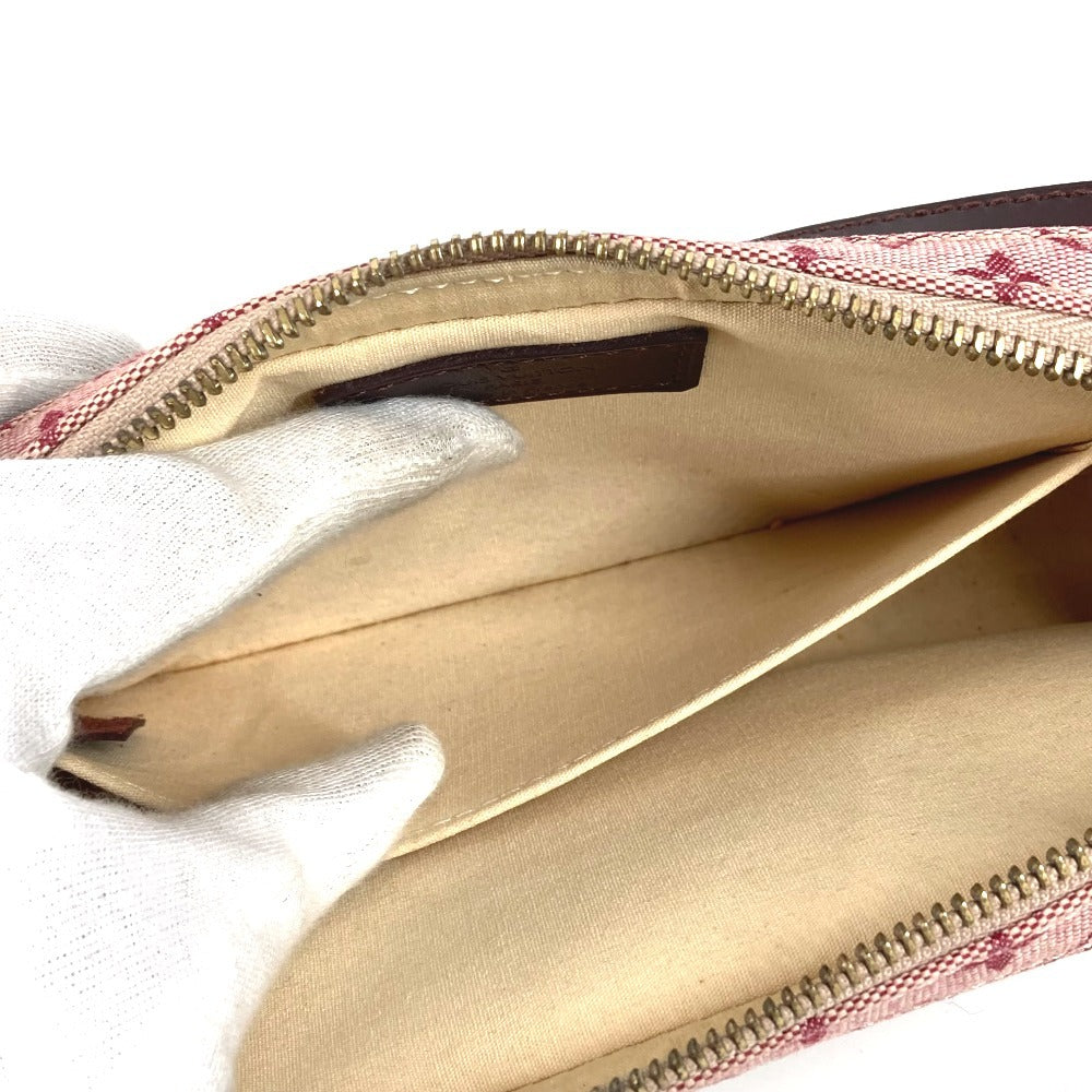 LOUIS VUITTON M92219 モノグラムミニ ジュリエット ポシェット カバン 斜め掛け ショルダーバッグ モノグラムミニキャンバス ユニセックス スリーズ レッド