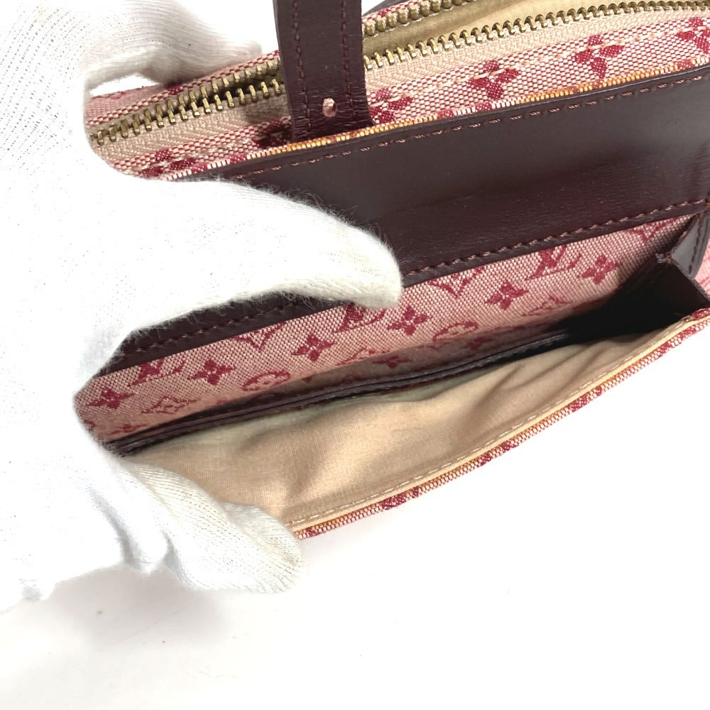 LOUIS VUITTON M92219 モノグラムミニ ジュリエット ポシェット カバン 斜め掛け ショルダーバッグ モノグラムミニキャンバス ユニセックス スリーズ レッド