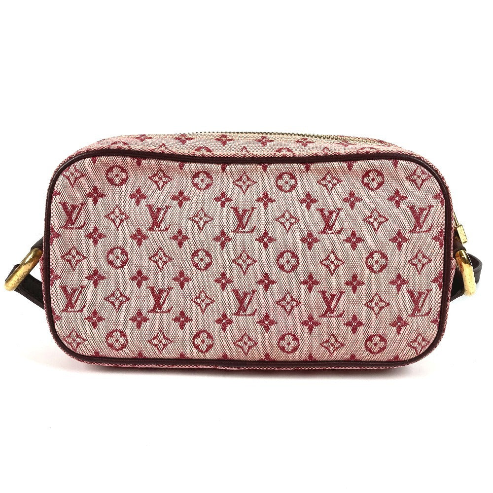 LOUIS VUITTON M92219 モノグラムミニ ジュリエット ポシェット カバン 斜め掛け ショルダーバッグ モノグラムミニキャンバス ユニセックス スリーズ レッド