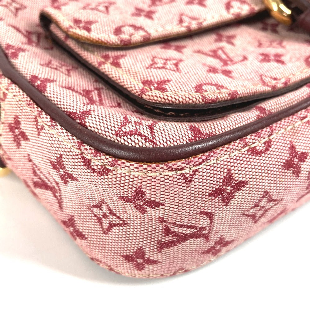 LOUIS VUITTON M92219 モノグラムミニ ジュリエット ポシェット カバン 斜め掛け ショルダーバッグ モノグラムミニキャンバス ユニセックス スリーズ レッド