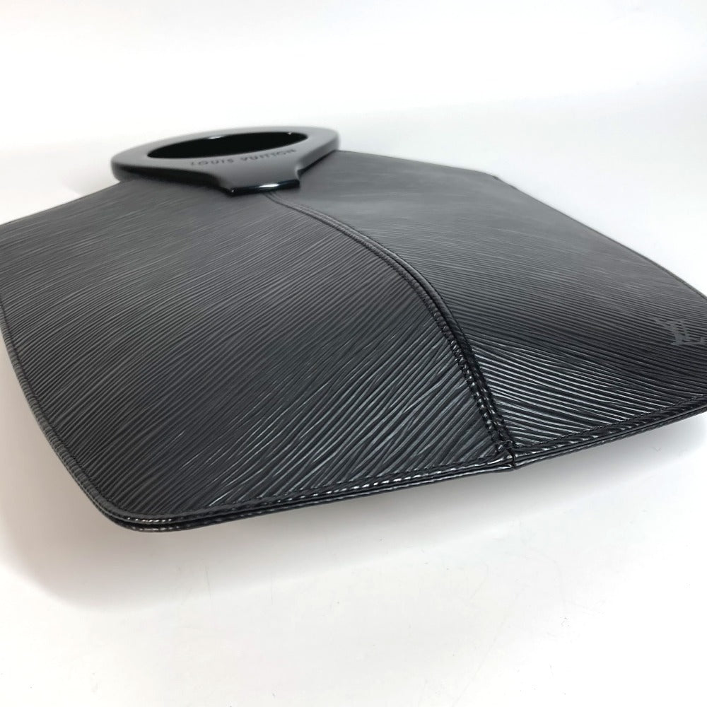 Louis Vuitton M52682 Epi Demilune Bag Handbag Epi Leather Ladies Noir Black