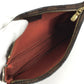 Louis Vuitton N51983 Damier Navona Crossbody Bag Pochette Beg Beg Damier Canvas Unisex Ebene Brown