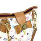 Louis Vuitton M40307 Monogram Multicolor Annie Mm Annie Mm Handbag Bag W Chain Bag Bag Bag Monogram Multicolor Canvas Women's White