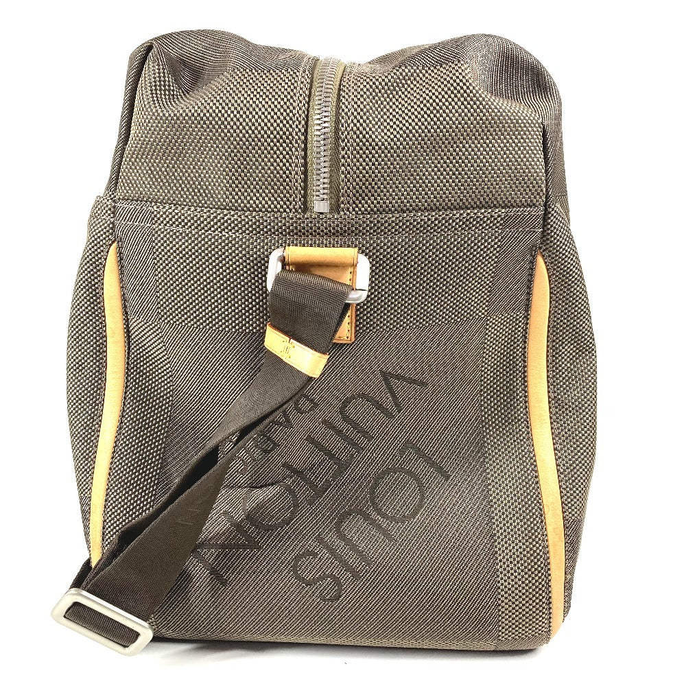 LOUIS VUITTON M93015 Damier Jean Souverain 2WAY Bag Travel Bag Travel Bag Handbag Shoulder Bag Boston Bag Damier Jean Canvas Unisex Tail Khaki