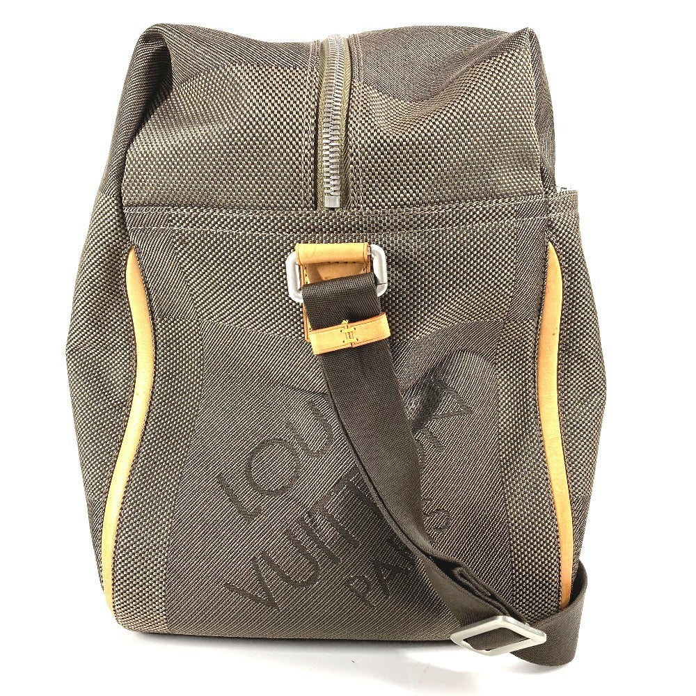 LOUIS VUITTON M93015 Damier Jean Souverain 2WAY Bag Travel Bag Travel Bag Handbag Shoulder Bag Boston Bag Damier Jean Canvas Unisex Tail Khaki