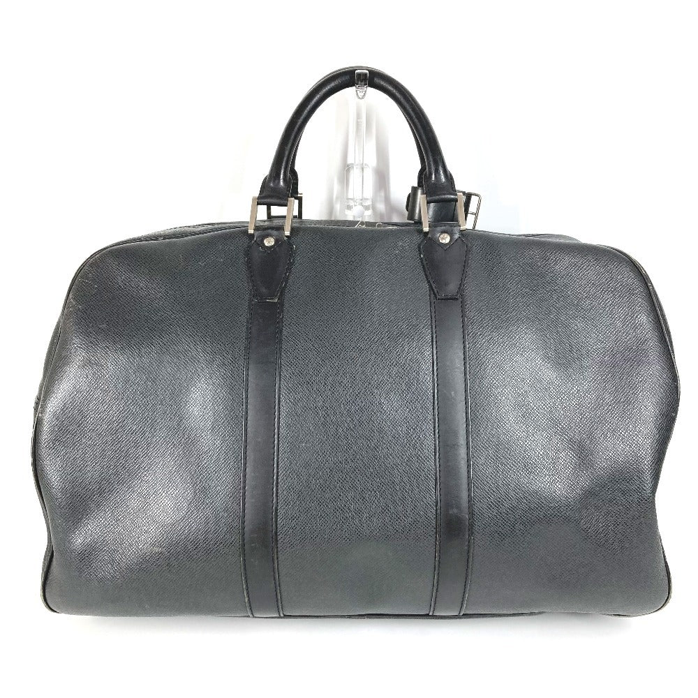 LOUIS VUITTON M30122 Taiga Kendall PM Kendall PM Bag Travel Bag Travel Bag Handbag Boston Bag Taiga Leather Unisex Ardoise Black