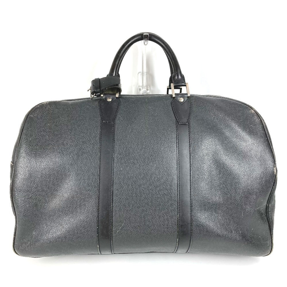 LOUIS VUITTON M30122 Taiga Kendall PM Kendall PM Bag Travel Bag Travel Bag Handbag Boston Bag Taiga Leather Unisex Ardoise Black