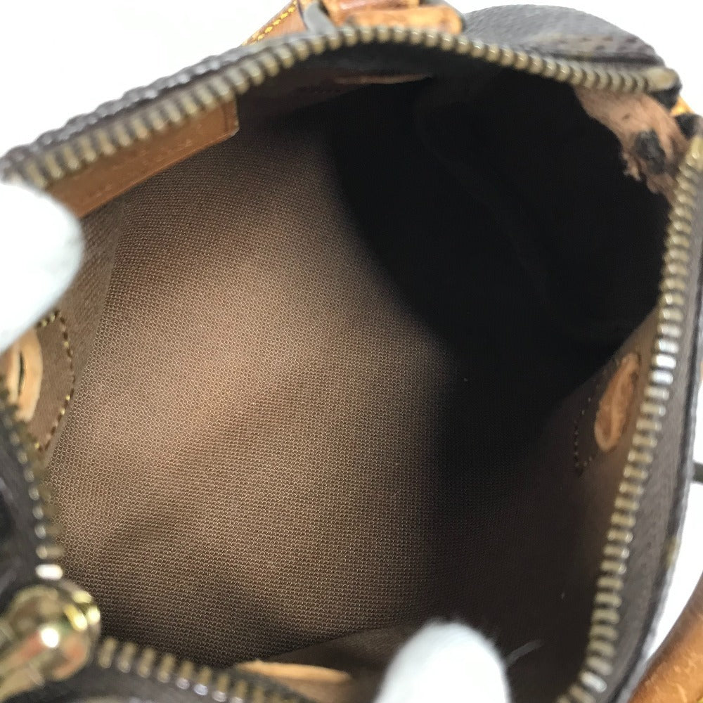 LOUIS VUITTON M41534 モノグラム ミニ・スピーディ カバン 2WAYバッグ ポシェット ハンドバッグ ショルダーバッグ モノグラムキャンバス ユニセックス ブラウン