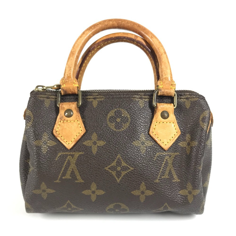 LOUIS VUITTON M41534 モノグラム ミニ・スピーディ カバン 2WAYバッグ ポシェット ハンドバッグ ショルダーバッグ モノグラムキャンバス ユニセックス ブラウン