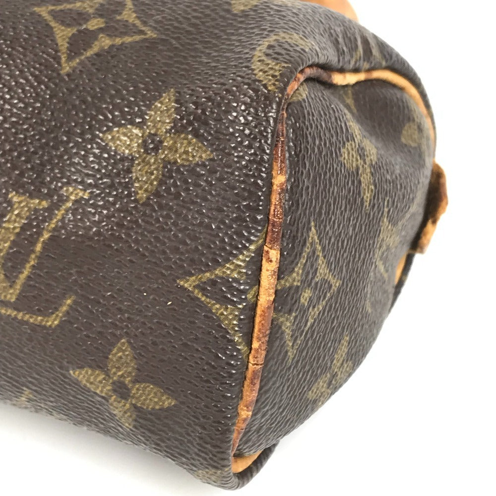 LOUIS VUITTON M41534 モノグラム ミニ・スピーディ カバン 2WAYバッグ ポシェット ハンドバッグ ショルダーバッグ モノグラムキャンバス ユニセックス ブラウン