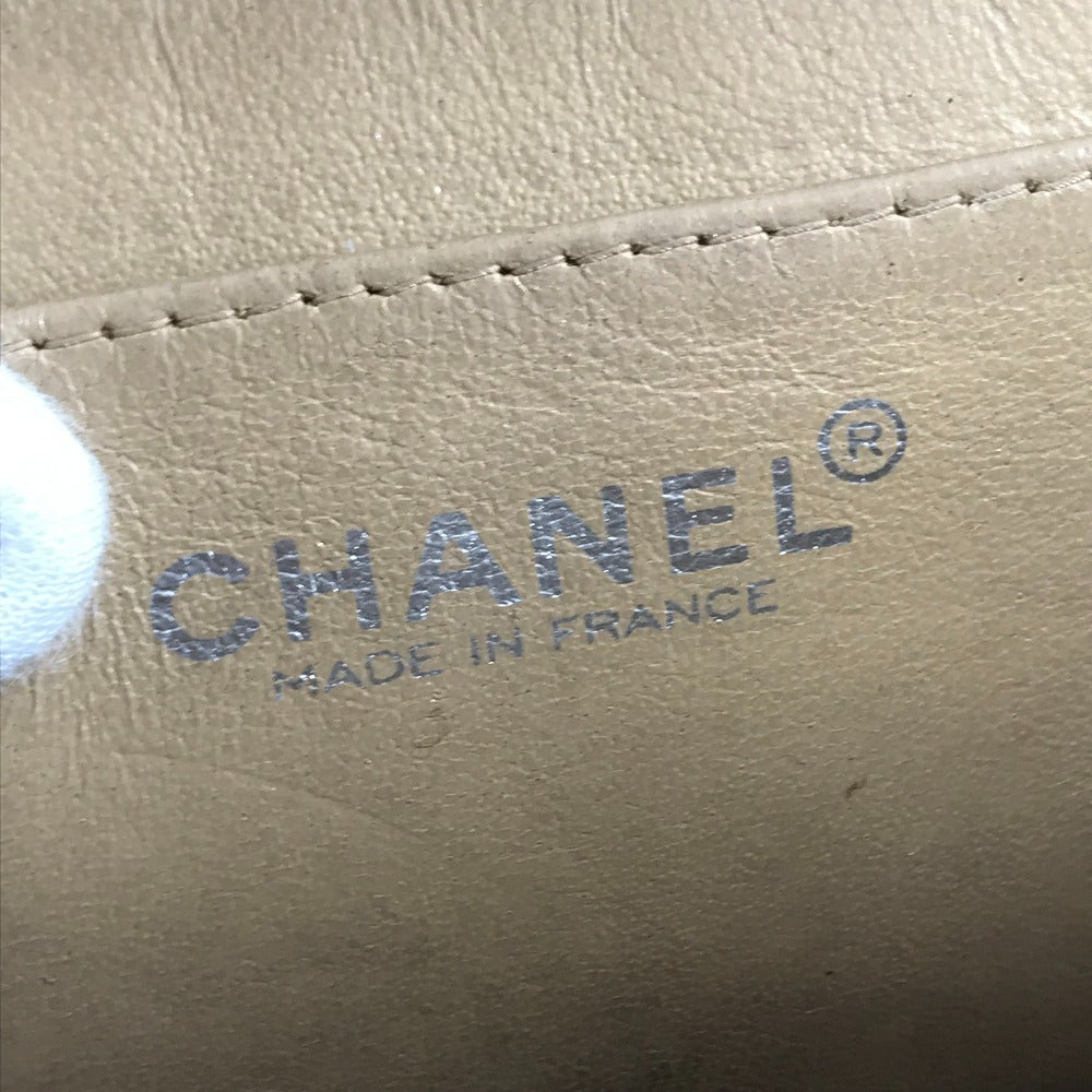 CHANEL マトラッセ 25 マトラッセ25 カバン 肩掛け チェーン ショルダーバッグ コットン レディース ベージュ