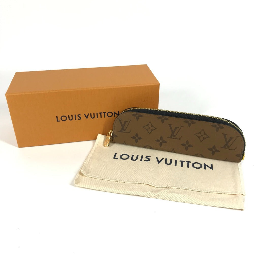 LOUIS VUITTON GI1165 モノグラムリバース ペンシルポーチ･シャーロット 筆箱 ステーショナリー ポーチ ペンケース モノグラムリバースキャンバス ユニセックス ブラウン