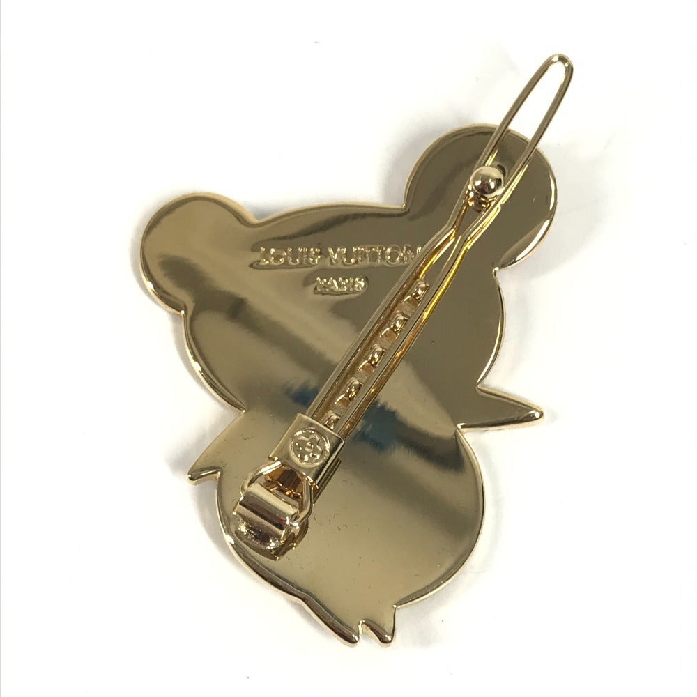 LOUIS VUITTON M92595 村上隆 パンダ オニオンヘッド フラワーハットマン ヘアピン 3点セット アクセサリー バレッタ メタル ユニセックス マルチカラー