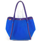 HERMES Sack Baga GM Sack Baga GM Bag Tote Bag Handbag Canvas Women's Blue with HERMES Pouch