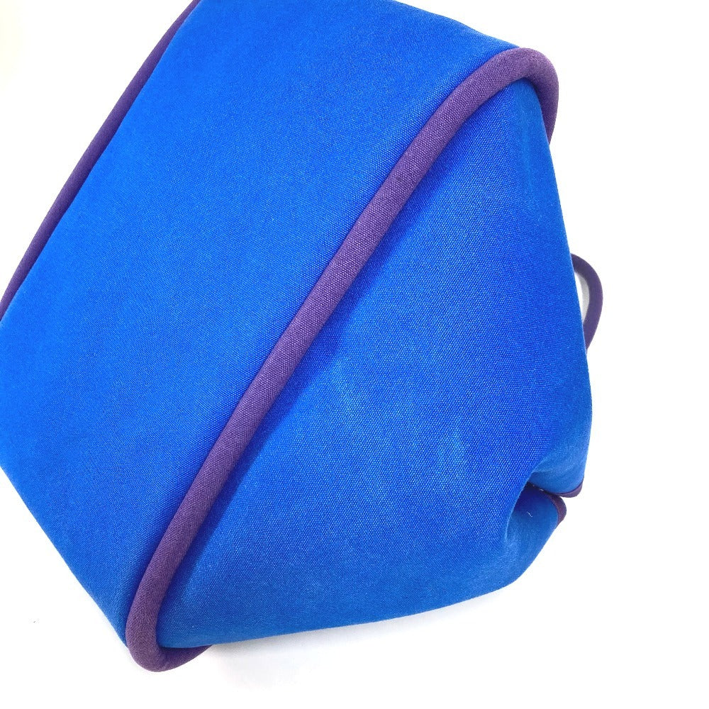 HERMES Sack Baga GM Sack Baga GM Bag Tote Bag Handbag Canvas Women's Blue with HERMES Pouch