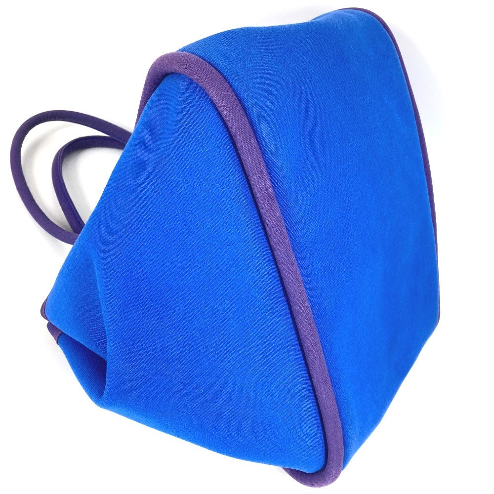 HERMES Sack Baga GM Sack Baga GM Bag Tote Bag Handbag Canvas Women's Blue with HERMES Pouch