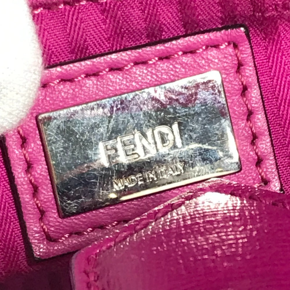 FENDI 8BH253 プチ トゥージュール 2WAYバッグ カバン ショルダーバッグ 斜め掛け ハンドバッグ レザー レディース パープル