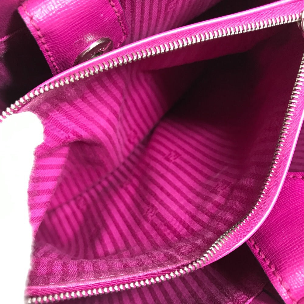 FENDI 8BH253 プチ トゥージュール 2WAYバッグ カバン ショルダーバッグ 斜め掛け ハンドバッグ レザー レディース パープル