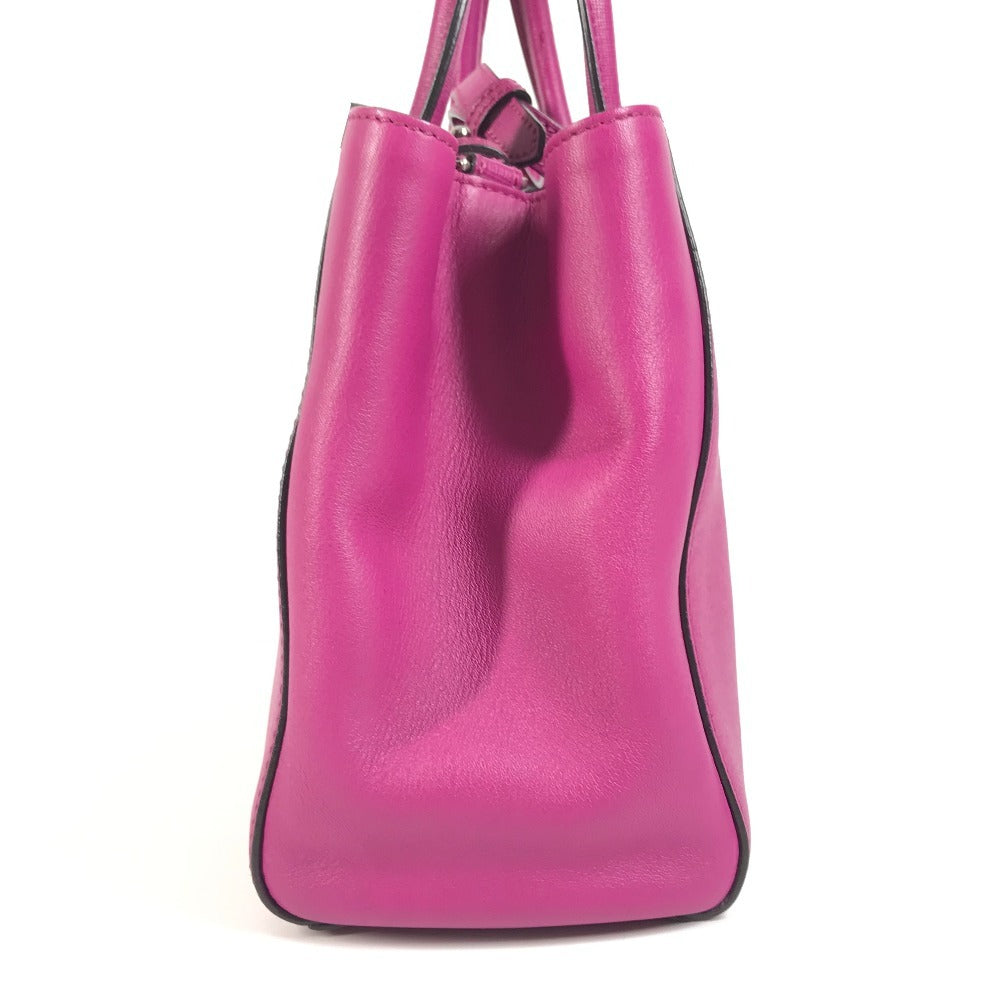 FENDI 8BH253 プチ トゥージュール 2WAYバッグ カバン ショルダーバッグ 斜め掛け ハンドバッグ レザー レディース パープル