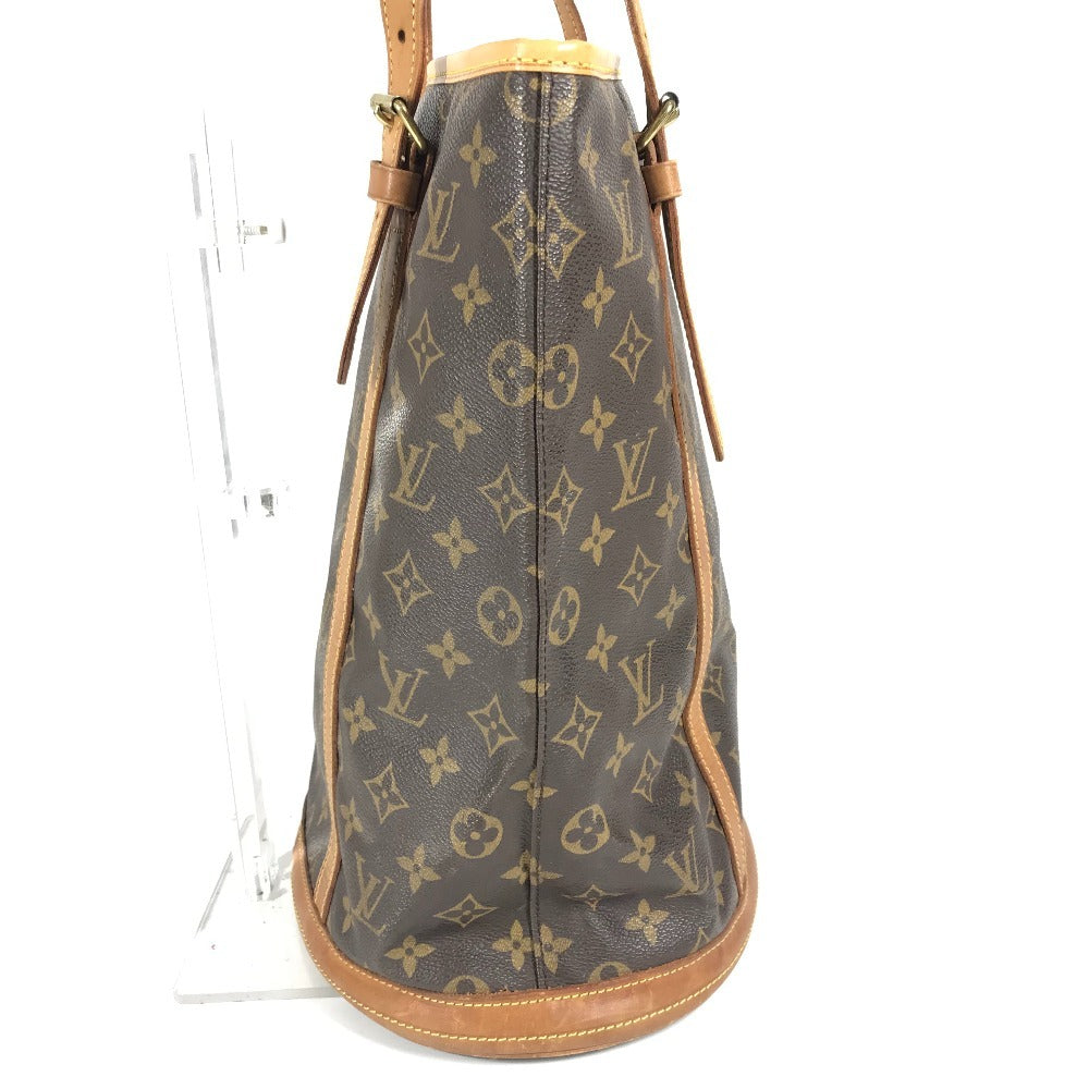 LOUIS VUITTON M42236 モノグラム バケットGM バケツ バケット GM 肩掛け バケツ型 ばけつ トートバッグ カバン ショルダーバッグ モノグラムキャンバス ユニセックス ブラウン