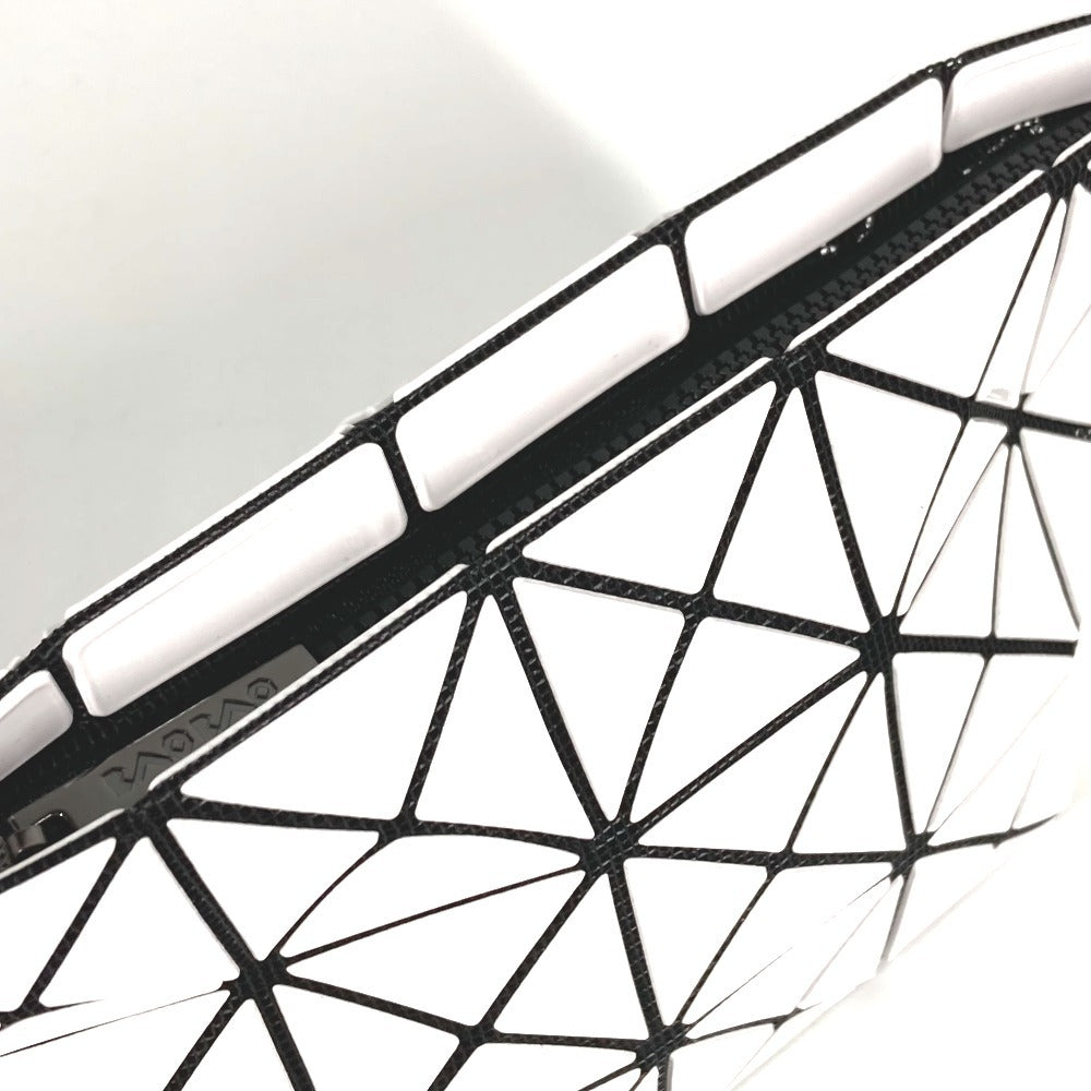 ISSEY MIYAKE フリンジ タッセル BAOBAO バオバオ メイクポーチ マルチポーチ 化粧ポーチ PVC ユニセックス ホワイト