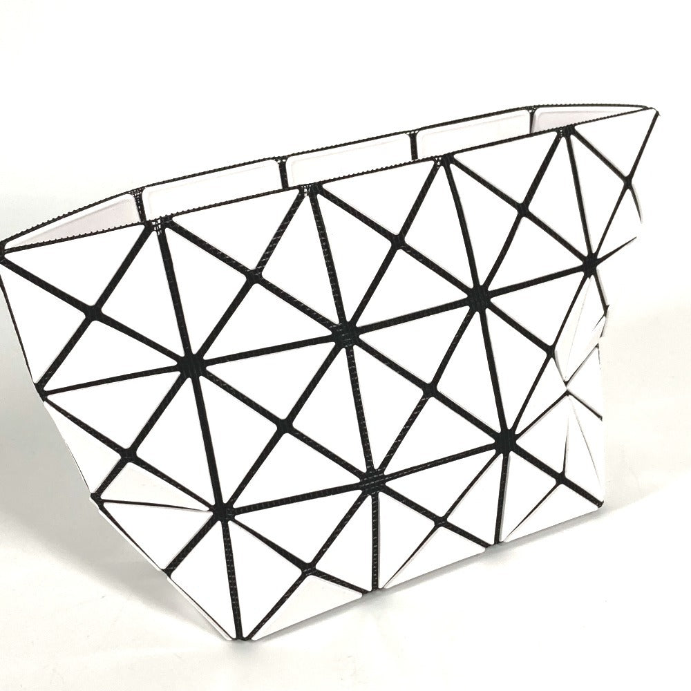 ISSEY MIYAKE フリンジ タッセル BAOBAO バオバオ メイクポーチ マルチポーチ 化粧ポーチ PVC ユニセックス ホワイト