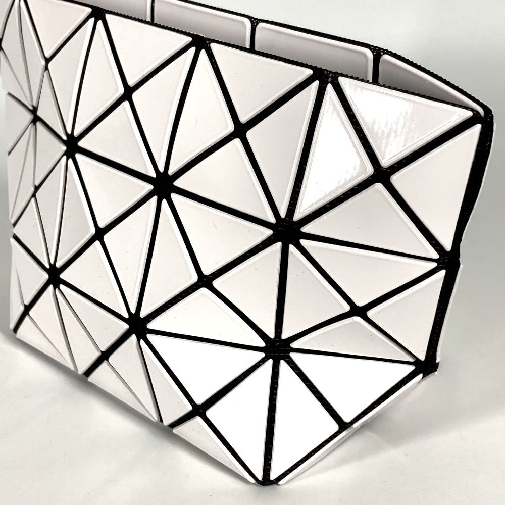 ISSEY MIYAKE フリンジ タッセル BAOBAO バオバオ メイクポーチ マルチポーチ 化粧ポーチ PVC ユニセックス ホワイト