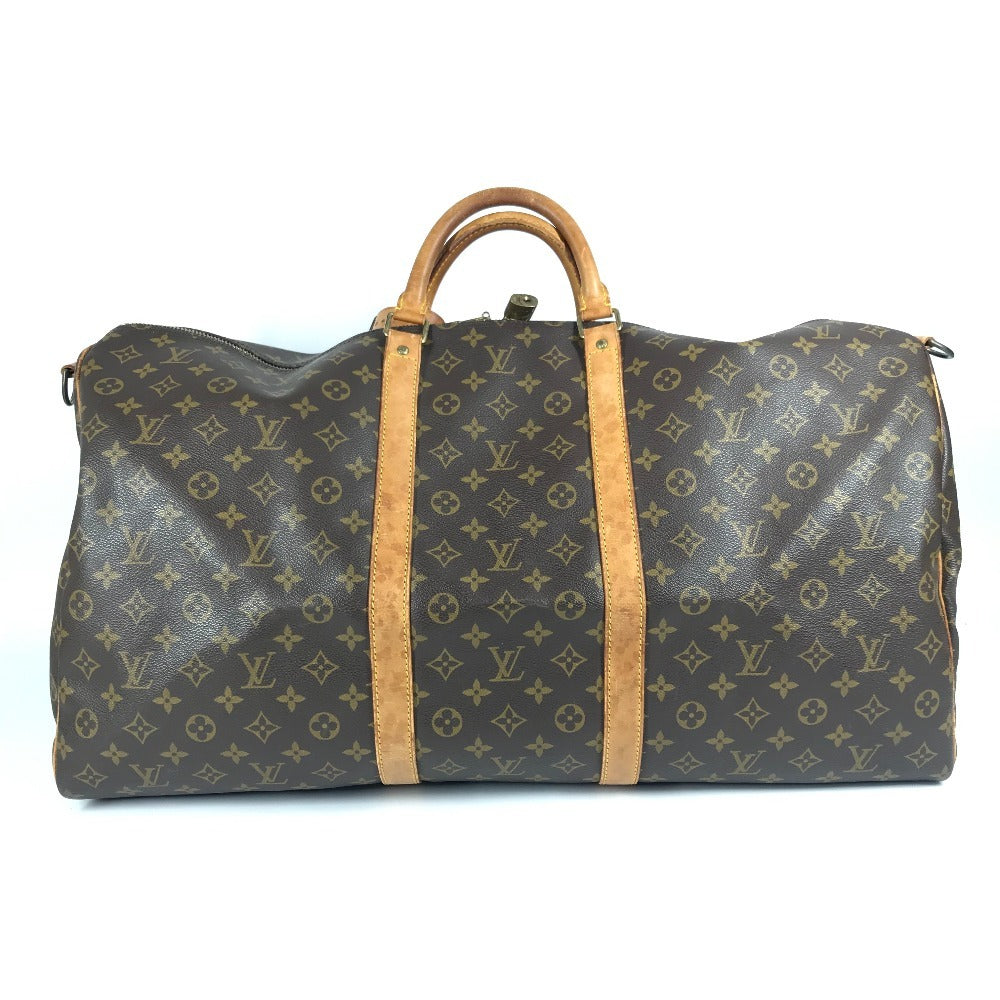 LOUIS VUITTON M41412 モノグラム キーポルバンドリエール60 旅行バッグ トラベルバッグ カバン ボストンバッグ モノグラムキャンバス レディース ブラウン
