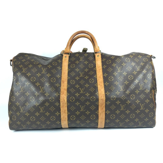 LOUIS VUITTON M41412 モノグラム キーポルバンドリエール60 旅行バッグ トラベルバッグ カバン ボストンバッグ モノグラムキャンバス レディース ブラウン