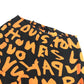 LOUIS VUITTON Unknown Monogram Graffiti Bottoms Pants All-Over Print Nylon Pants Women's Orange