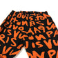 LOUIS VUITTON Unknown Monogram Graffiti Bottoms Pants All-Over Print Nylon Pants Women's Orange