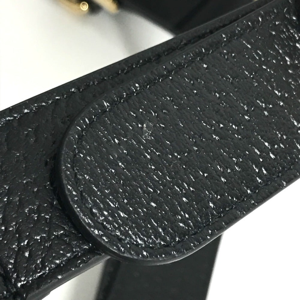 GUCCI 695253 GG Pet Harness for Dogs, Perfect for Walking, Dogs, Leather, Unisex, Black
