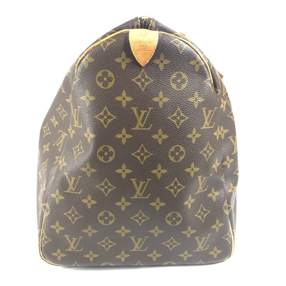 LOUIS VUITTON M41424 Monogram Keepall 55 Travel Bag, Handbag, Boston Bag, Monogram Canvas, Unisex, Brown