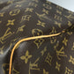 LOUIS VUITTON M41424 Monogram Keepall 55 Travel Bag, Handbag, Boston Bag, Monogram Canvas, Unisex, Brown