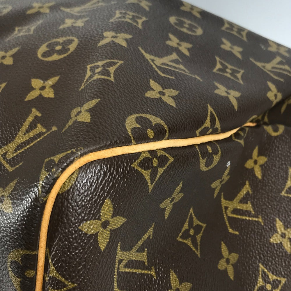 LOUIS VUITTON M41424 Monogram Keepall 55 Travel Bag, Handbag, Boston Bag, Monogram Canvas, Unisex, Brown