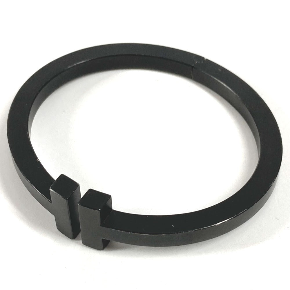 TIFFANY&Co. Tスクエア バングル アクセサリー バングル ブレスレット SS レディース ブラック