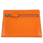 HERMES ジップザック コンパクトウォレット 2つ折り財布 スイフト ユニセックス オレンジ
