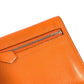 HERMES ジップザック コンパクトウォレット 2つ折り財布 スイフト ユニセックス オレンジ