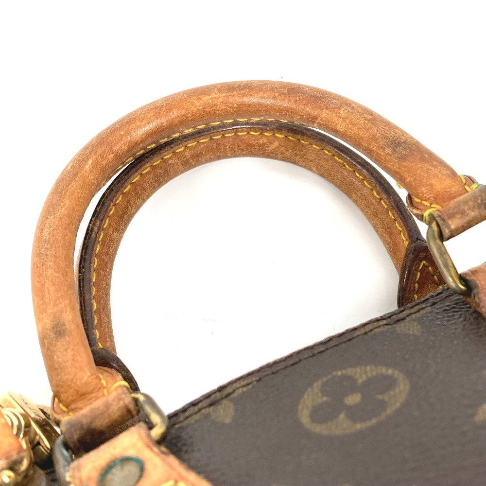 LOUIS VUITTON M41534 モノグラム ミニ・スピーディ ミニスピーディ カバン 2WAYバッグ ポシェット ハンドバッグ ショルダーバッグ モノグラムキャンバス ユニセックス ブラウン