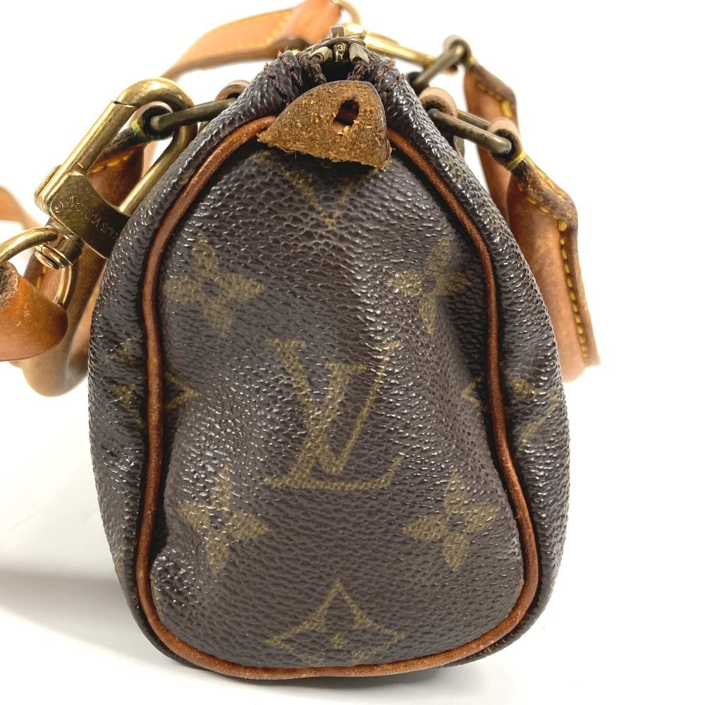 LOUIS VUITTON M41534 モノグラム ミニ・スピーディ ミニスピーディ カバン 2WAYバッグ ポシェット ハンドバッグ ショルダーバッグ モノグラムキャンバス ユニセックス ブラウン