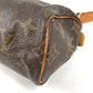 LOUIS VUITTON M41534 モノグラム ミニ・スピーディ ミニスピーディ カバン 2WAYバッグ ポシェット ハンドバッグ ショルダーバッグ モノグラムキャンバス ユニセックス ブラウン