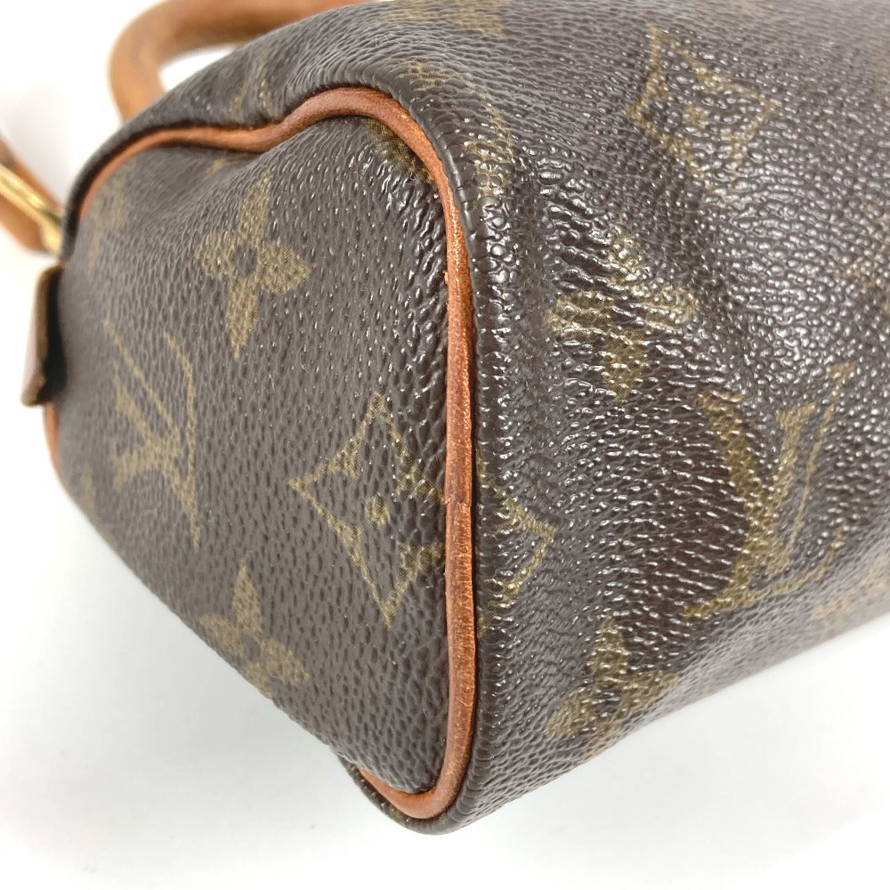 LOUIS VUITTON M41534 モノグラム ミニ・スピーディ ミニスピーディ カバン 2WAYバッグ ポシェット ハンドバッグ ショルダーバッグ モノグラムキャンバス ユニセックス ブラウン