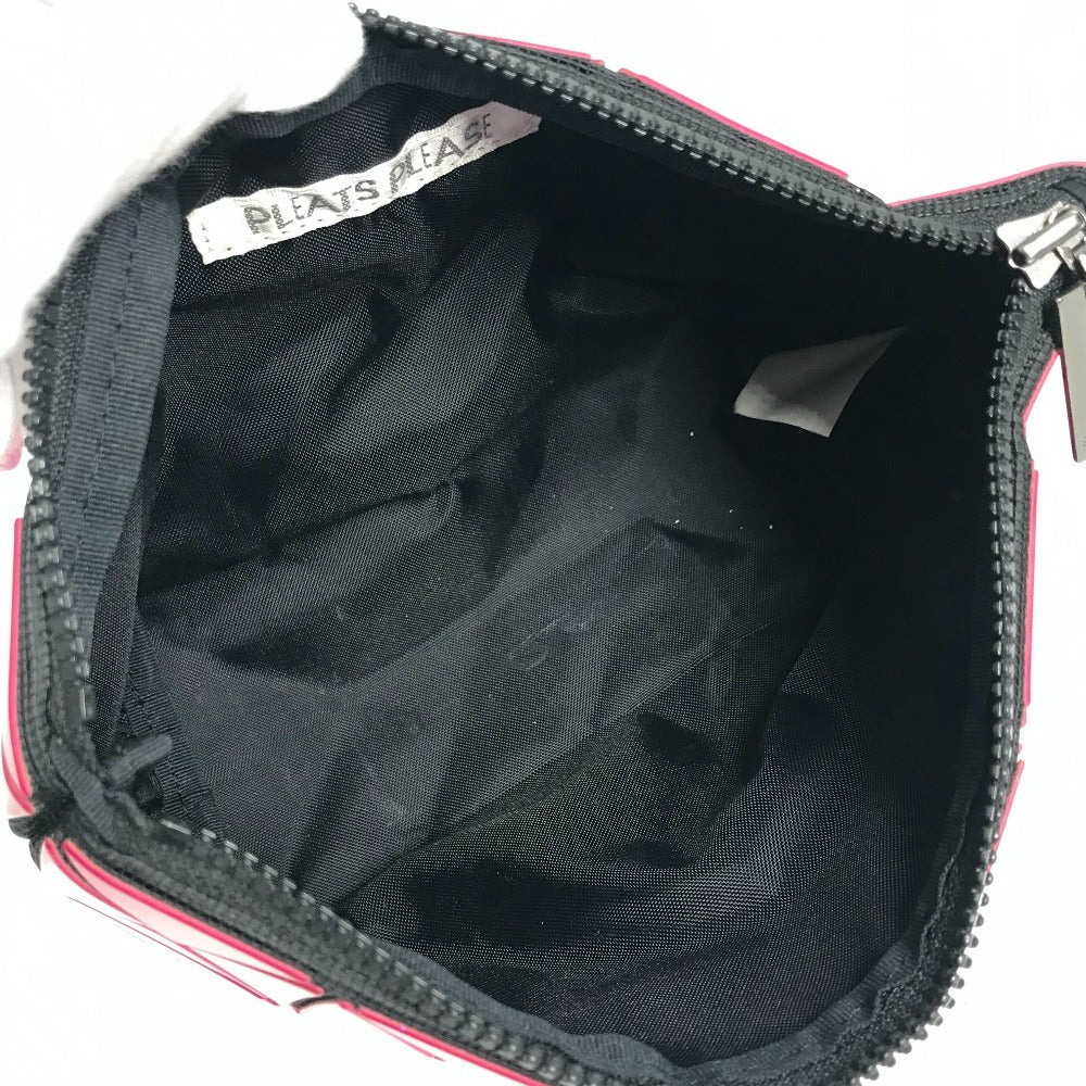 ISSEY MIYAKE PLEATS PLEASE Makeup Pouch, Multi-Purpose Pouch, PVC, Unisex, Pink