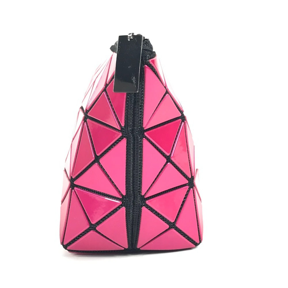ISSEY MIYAKE PLEATS PLEASE Makeup Pouch, Multi-Purpose Pouch, PVC, Unisex, Pink