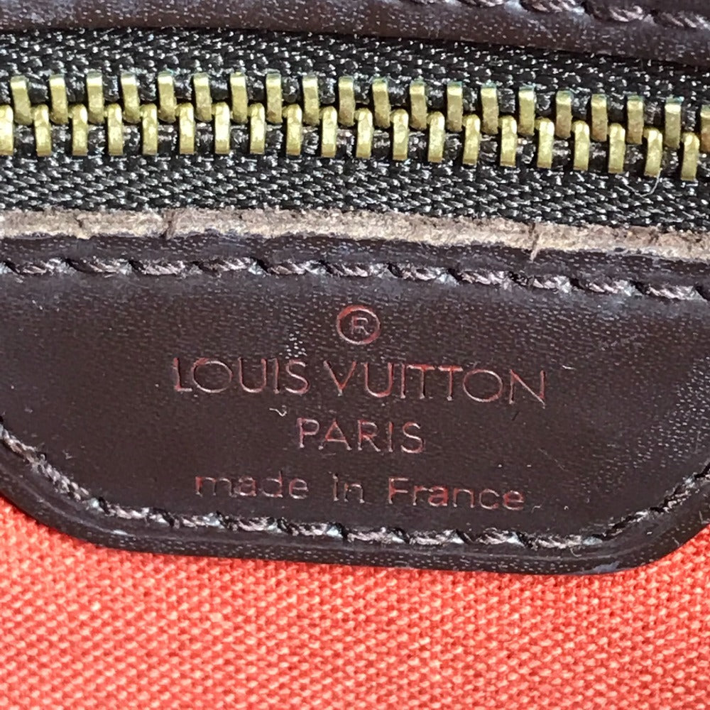 LOUIS VUITTON N51158 Damier Mini Looping Handbag Flap SPO Special Order Shoulder Bag/Tote Bag Damier Canvas Women's Ebene Brown