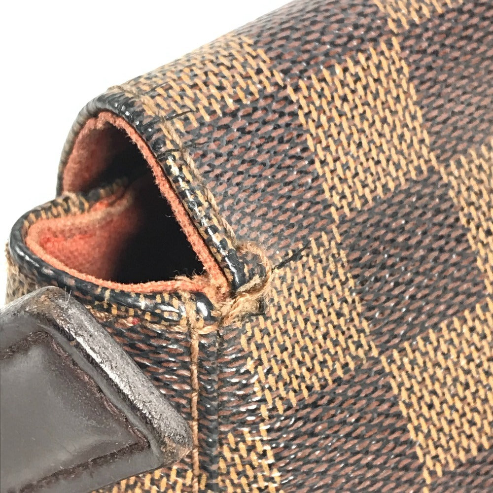 LOUIS VUITTON N51158 Damier Mini Looping Handbag Flap SPO Special Order Shoulder Bag/Tote Bag Damier Canvas Women's Ebene Brown