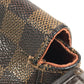 LOUIS VUITTON N51158 Damier Mini Looping Handbag Flap SPO Special Order Shoulder Bag/Tote Bag Damier Canvas Women's Ebene Brown