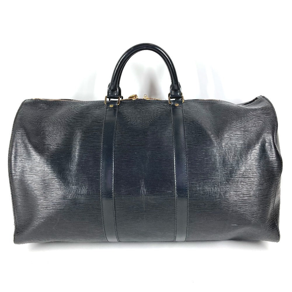 LOUIS VUITTON M42962 Epi Keepall 50 Keepall 50 Bag Travel Bag Handbag Boston Bag Epi Leather Unisex Noir Black