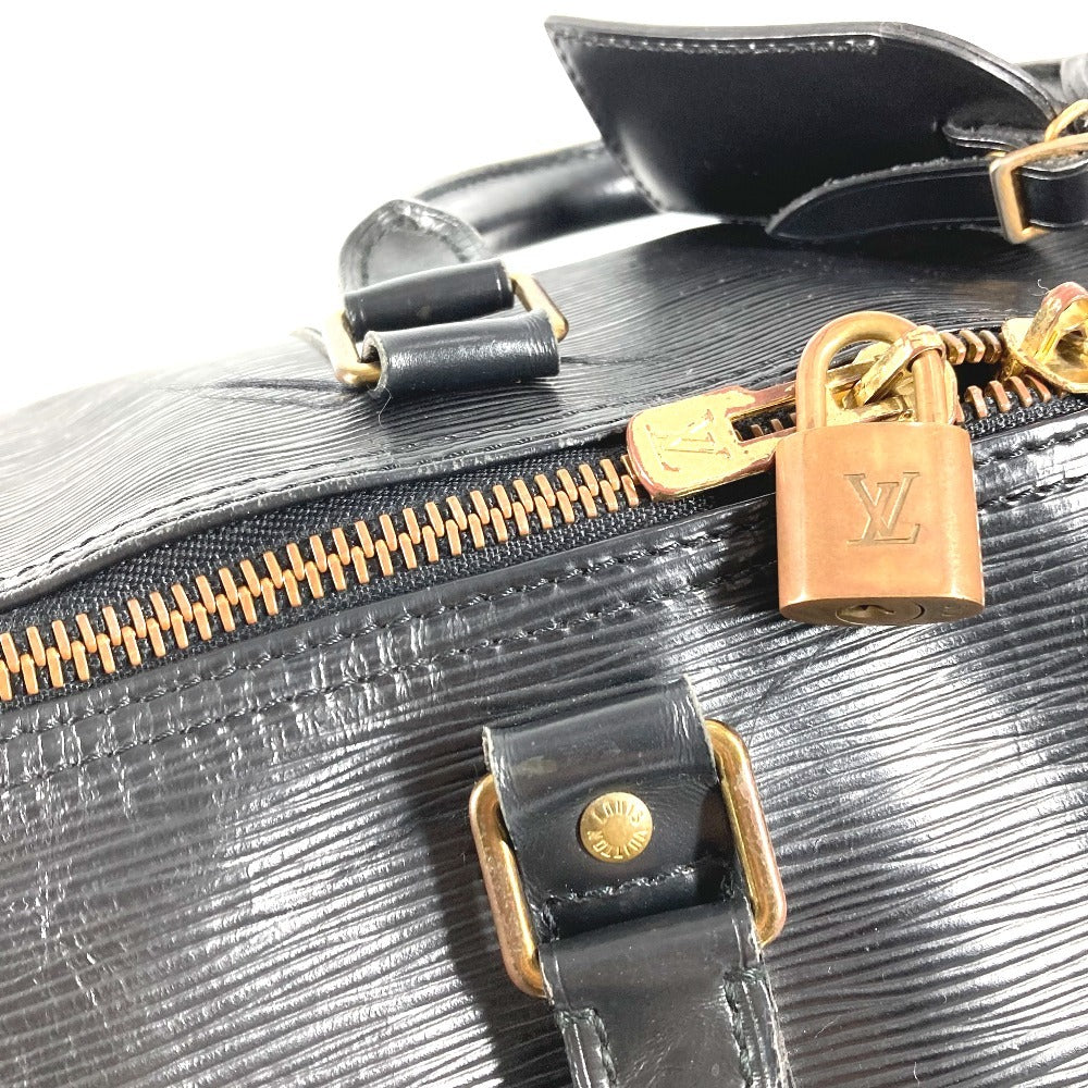 LOUIS VUITTON M42962 Epi Keepall 50 Keepall 50 Bag Travel Bag Handbag Boston Bag Epi Leather Unisex Noir Black