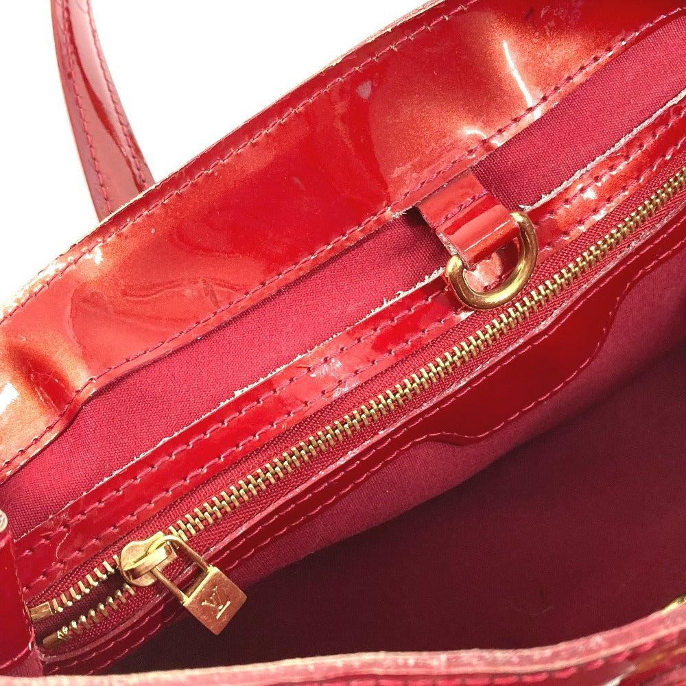 LOUIS VUITTON M93642 Monogram Vernis Wilshire PM Wilshire PM Bag Handbag Tote Bag Monogram Vernis Canvas Ladies Pomme d'Amour Red